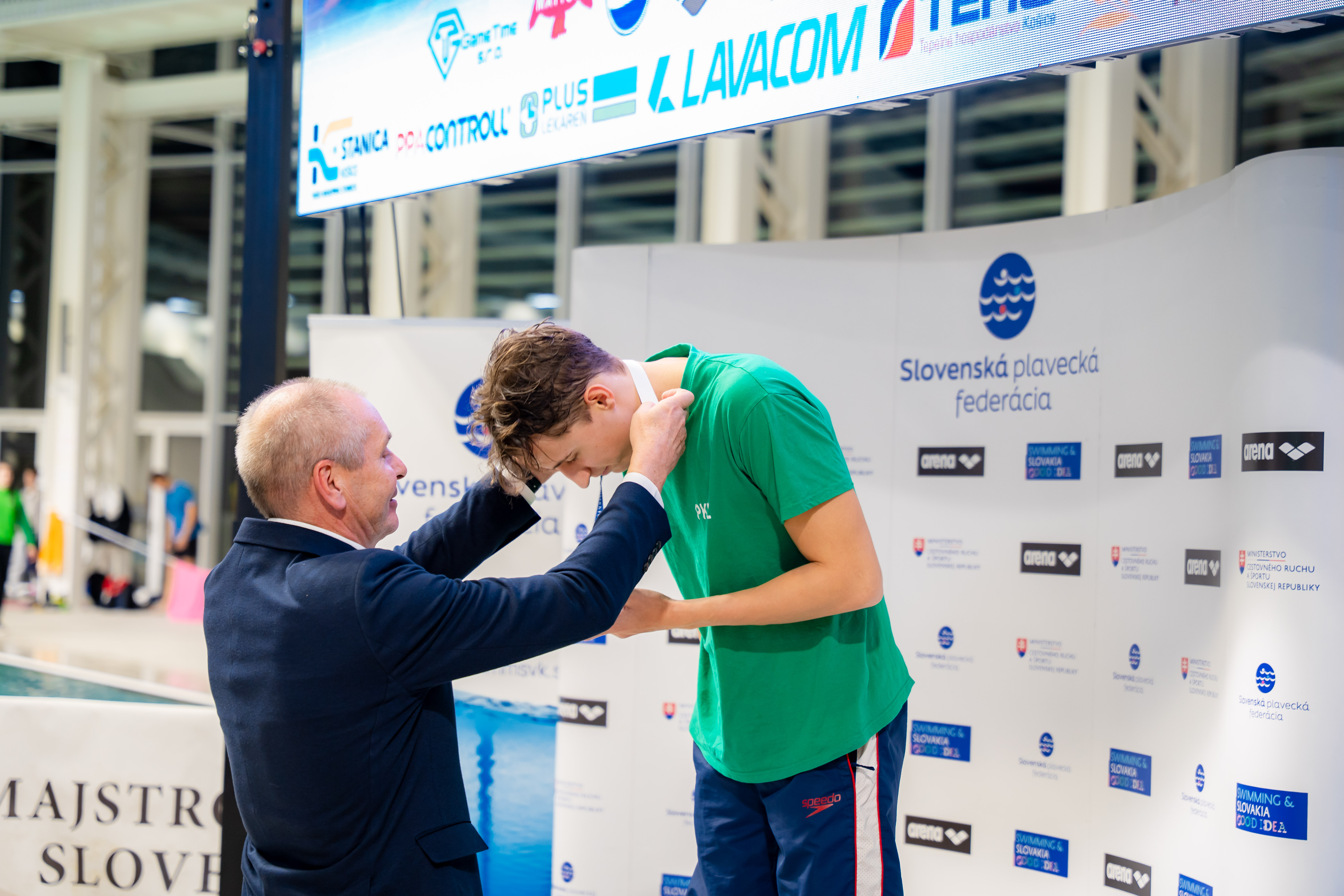 Slavnostne otvorenie Majstrovstiev Slovenskej republiky v plavani-76